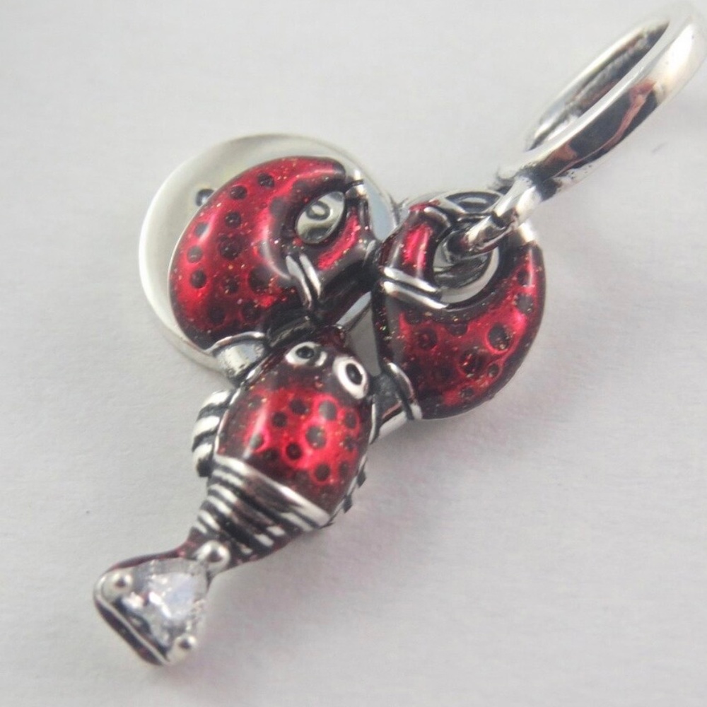 Pandora lobster charm